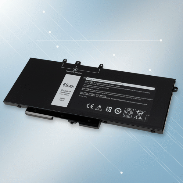 GJKNX Replacement Laptop Battery for Dell Latitude 5580 5480 5280 5590 5490 5488 5288 5495 5491 5591 E5480 E5580 E5490 E5590 Precision 3520 3530 Series 451-BBZG GD1JP 0GD1JP DY9NT 0DY9NT 5YHR4 P60F P72G 7.6V 48Wh