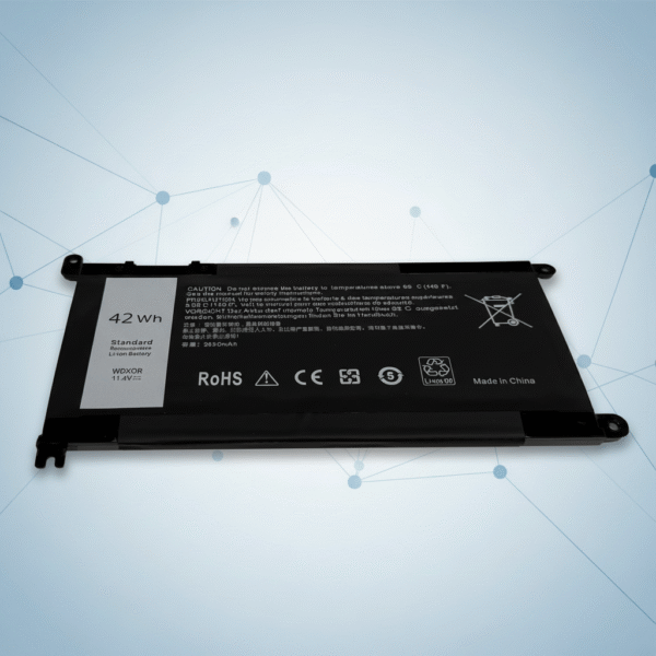 WDXOR Replacement Laptop Battery for Dell Inspiron 15 5565 5567 5568 5570 5578 7560 7570 7569 7579 13 7368 7378 7375 5368 5378 5379 17 5765 5767 5770 3CRH3 T2JX4 FC92N CYMGM P69G P69G001 P58F P58F001 P75F 11.4V 42Wh