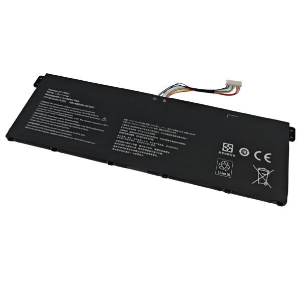 AP16M5J Replacement Laptop Battery for Acer Aspire 1 A114-31 A114-31-C4HH A114-31-C5GM 3 A314-31 A315-21 A315-51 Aspire 5 A515-51 A515-51-75UY ES1-523 ES1-523-24CW ES1-523-20DG Series KT.00205.004 7.7V 37Wh