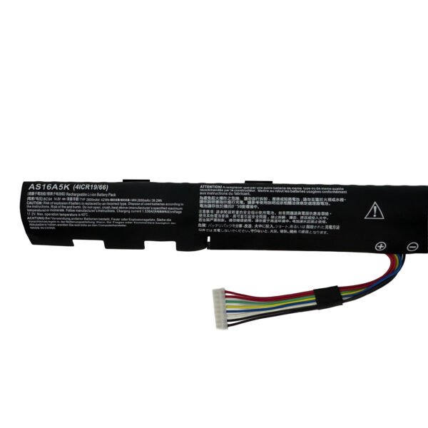 AS16A5K Replacement Laptop Battery for Acer Aspire E5-523 E5-553 E5-576 E5-774G N16Q2 E5-576G E5-575G E5-475 F5-573 E5-575-52JF E5-575-33BM E5-575G-76YK E5-575-54SM E5-575G-57D4 E5-576-392H E5-575-54E8 4ICR19/66 14.8V 42Wh